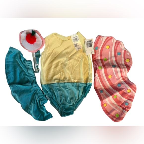 Cupcake Costume for Kids - Pink and Blue New with Tags - Picture 6 of 7